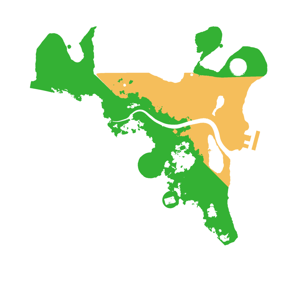Biome Rust Map: Procedural Map, Size: 3000, Seed: 2125465026