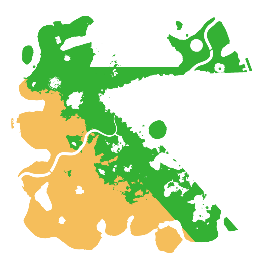 Biome Rust Map: Procedural Map, Size: 4000, Seed: 262346401