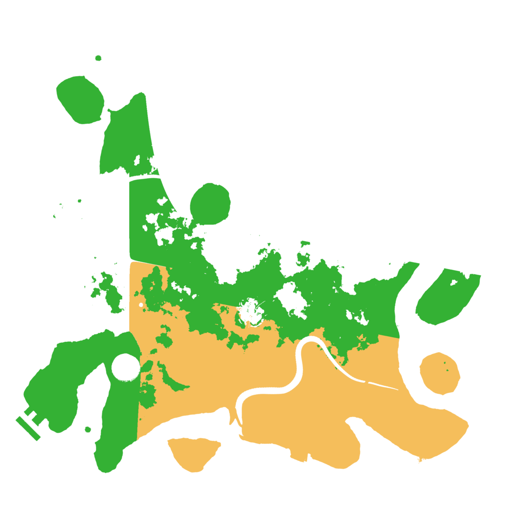 Biome Rust Map: Procedural Map, Size: 3500, Seed: 1547790119