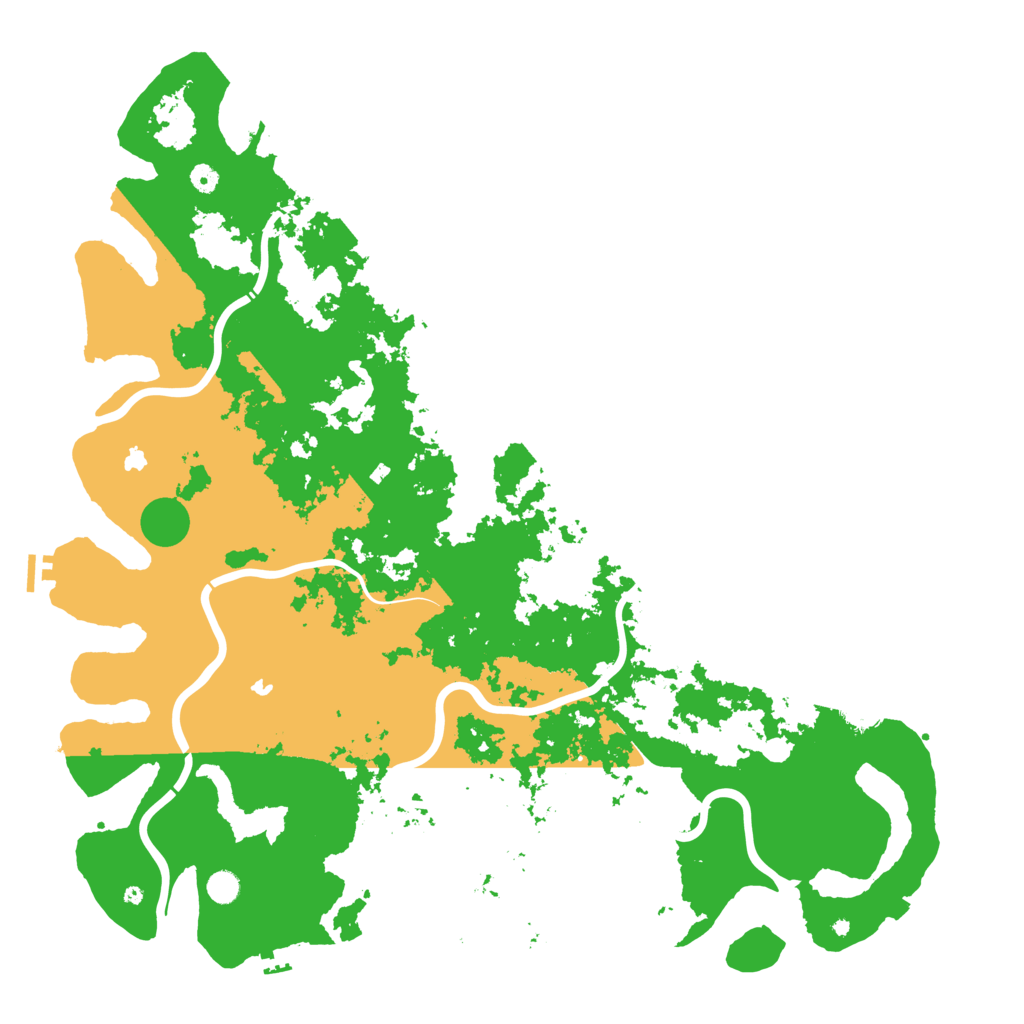 Biome Rust Map: Procedural Map, Size: 5500, Seed: 1456829280