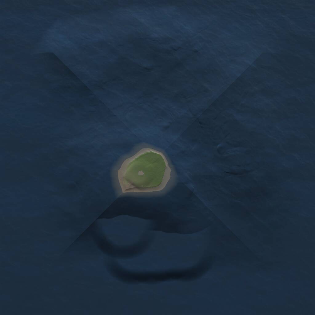 Rust Map: Procedural Map, Size: 1000, Seed: 1777768483, 1 Monuments