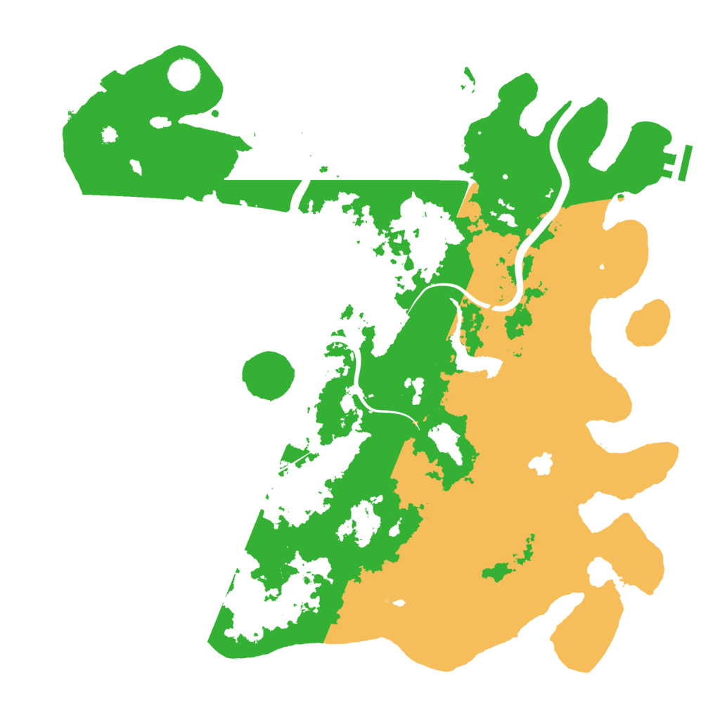 Biome Rust Map: Procedural Map, Size: 4000, Seed: 1230368870