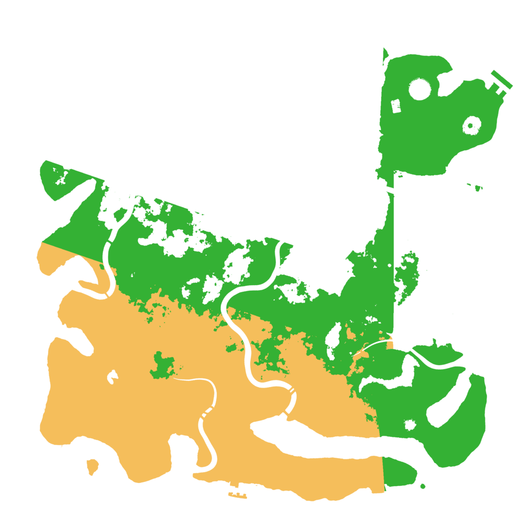 Biome Rust Map: Procedural Map, Size: 4250, Seed: 359259945