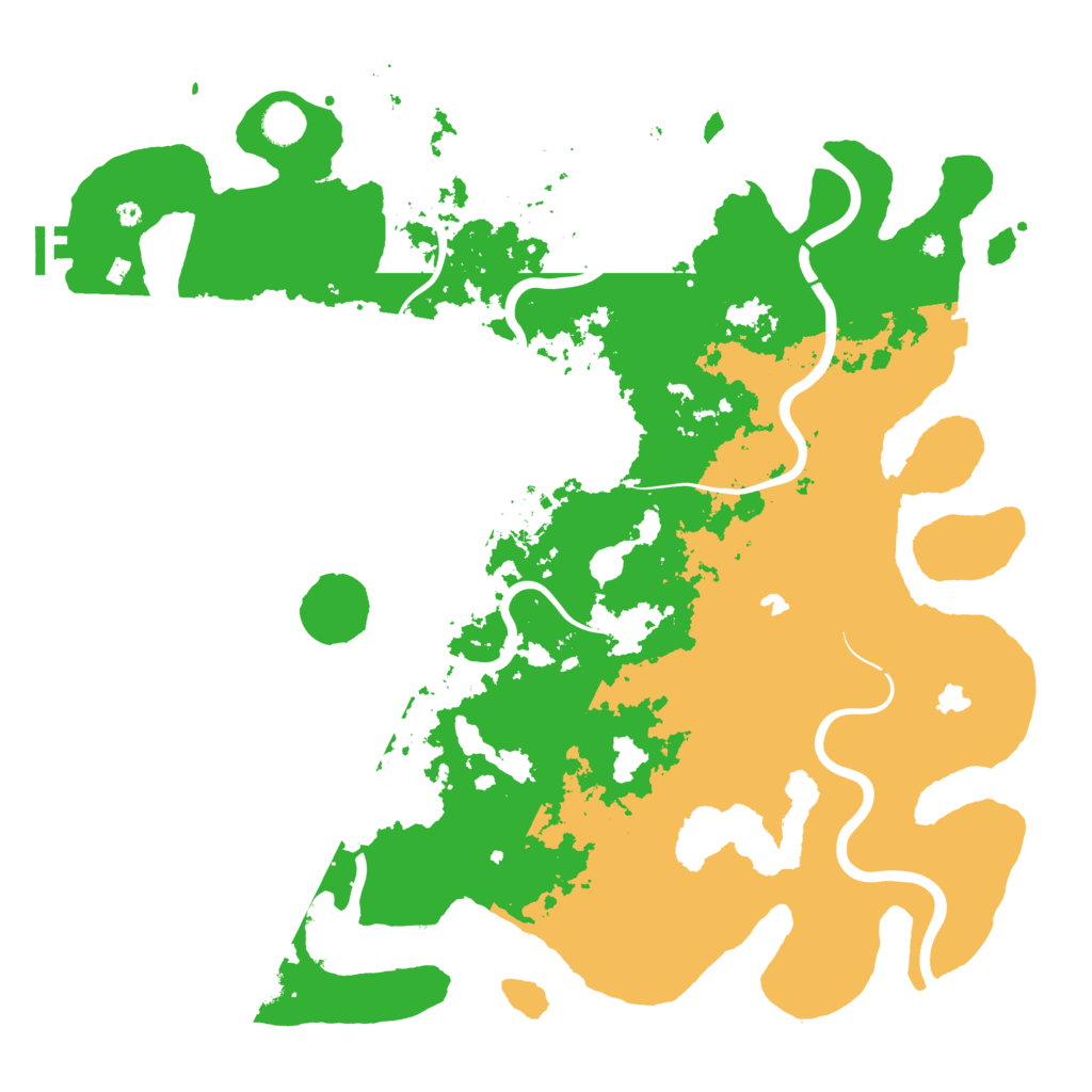 Biome Rust Map: Procedural Map, Size: 4500, Seed: 6789999