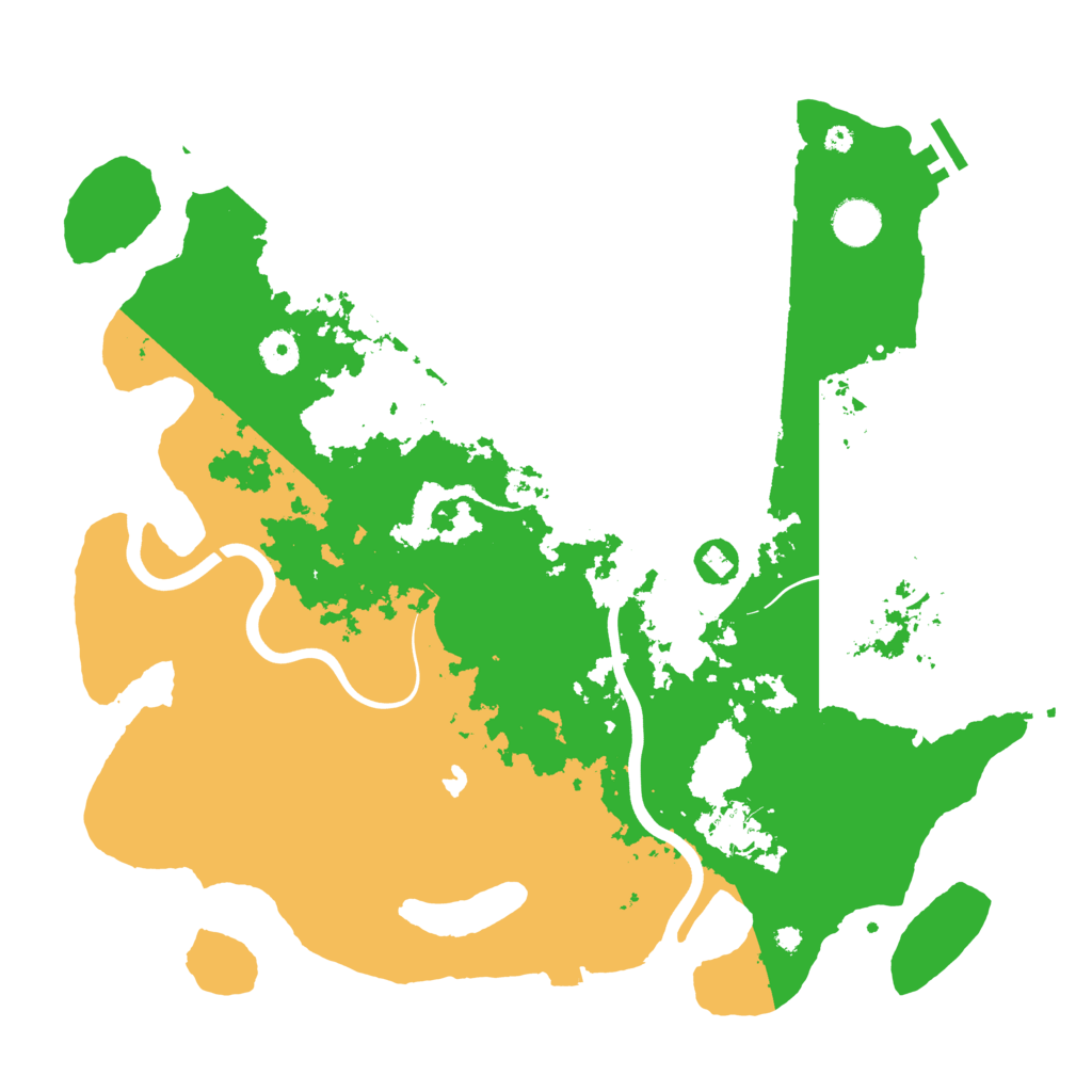 Biome Rust Map: Procedural Map, Size: 4000, Seed: 1802981798