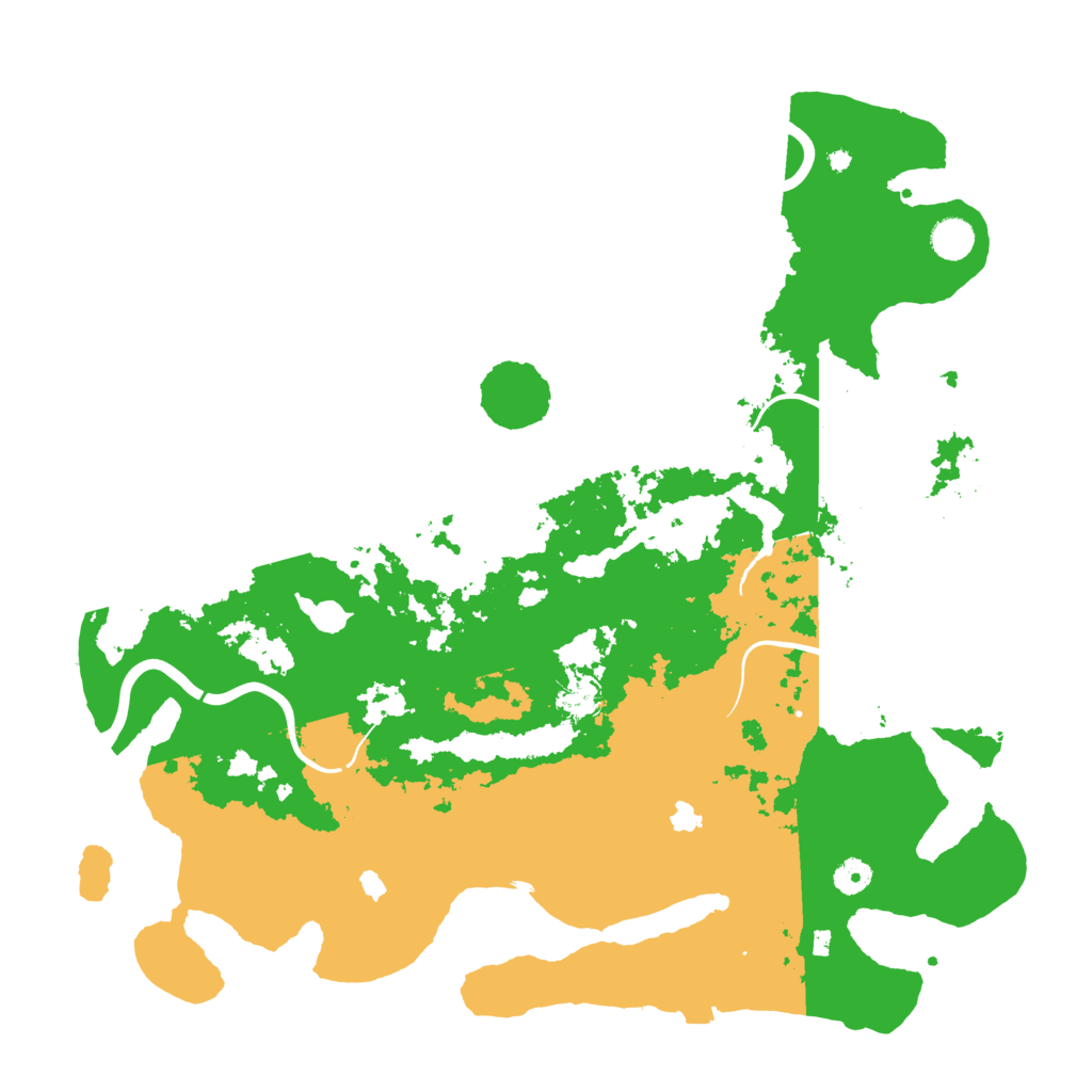 Biome Rust Map: Procedural Map, Size: 4500, Seed: 1076685694