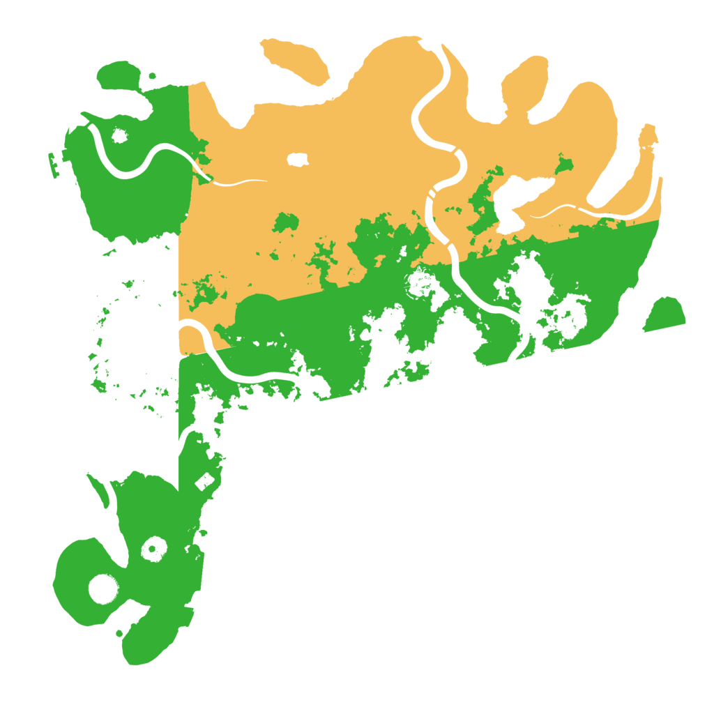 Biome Rust Map: Procedural Map, Size: 4250, Seed: 1240120840