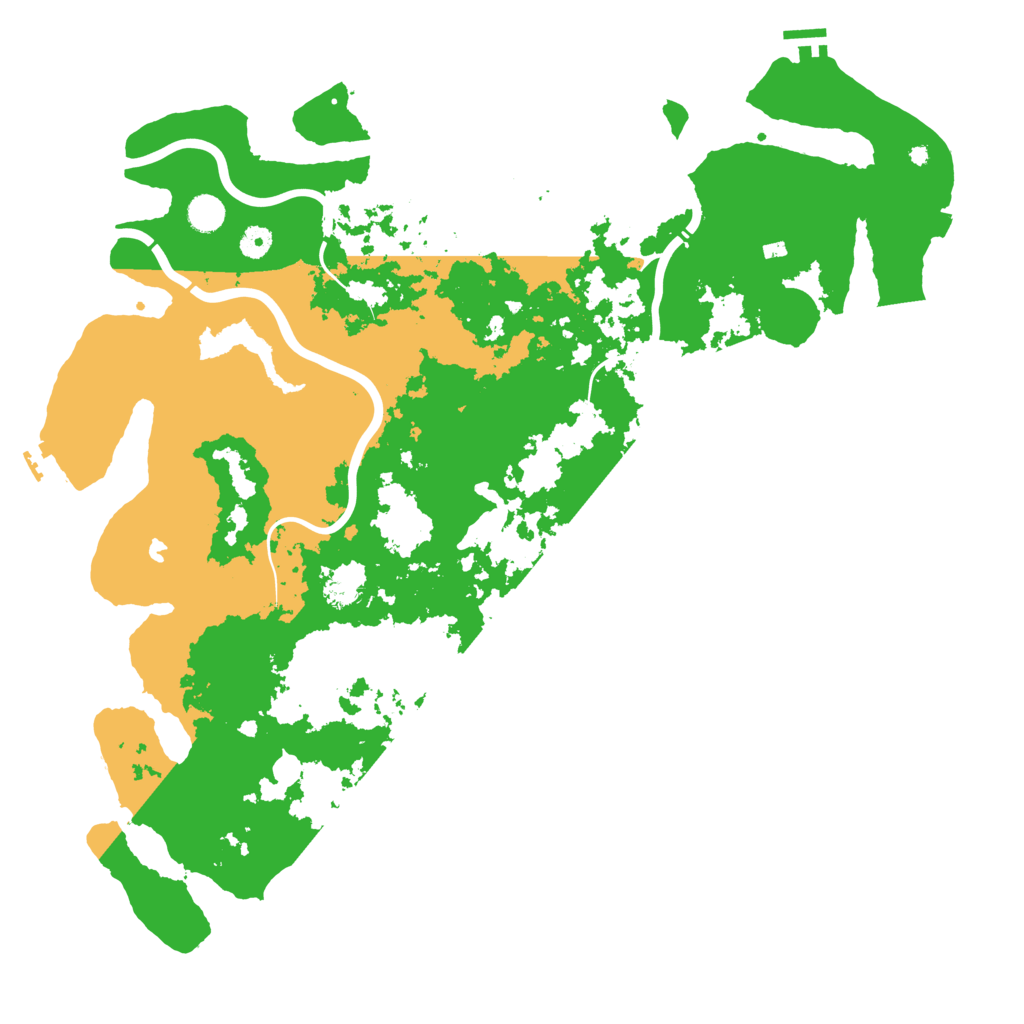 Biome Rust Map: Procedural Map, Size: 4800, Seed: 238484041