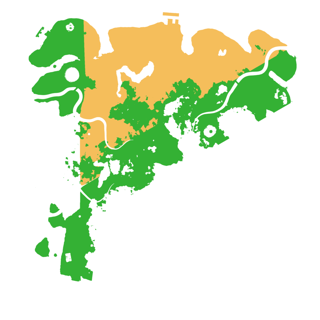 Biome Rust Map: Procedural Map, Size: 4000, Seed: 990461182