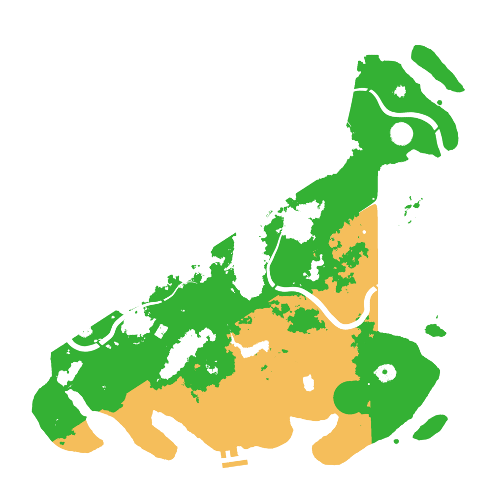 Biome Rust Map: Procedural Map, Size: 4000, Seed: 1670264379