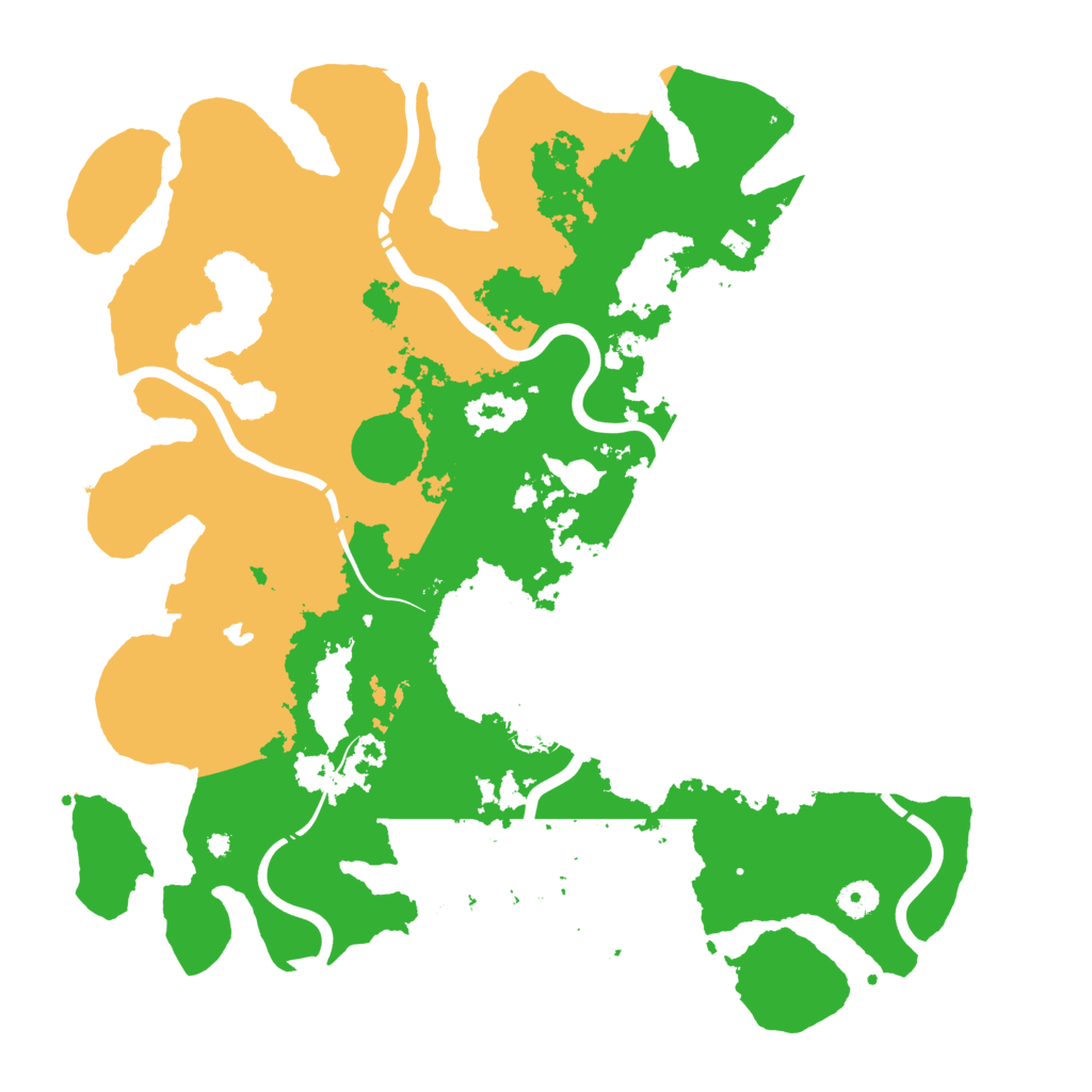 Biome Rust Map: Procedural Map, Size: 4250, Seed: 316974875