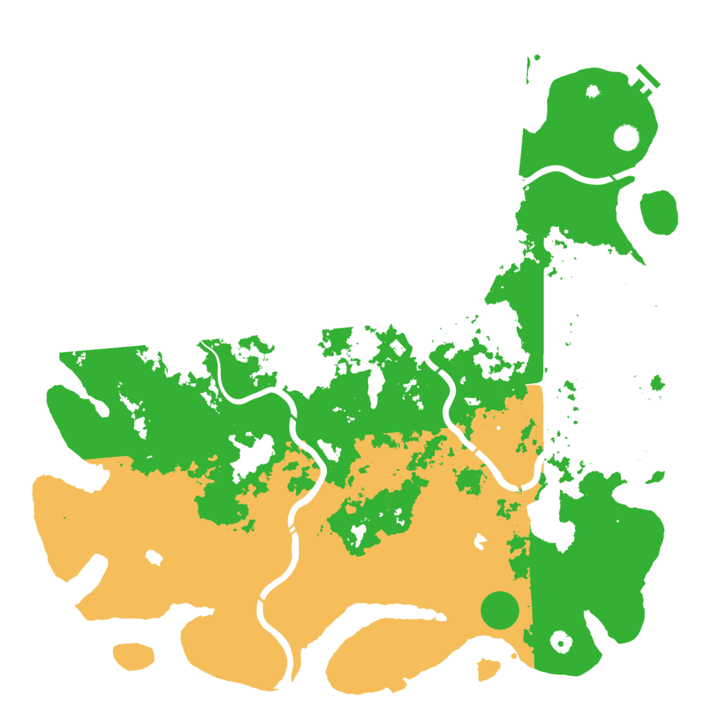 Biome Rust Map: Procedural Map, Size: 5000, Seed: 65712898