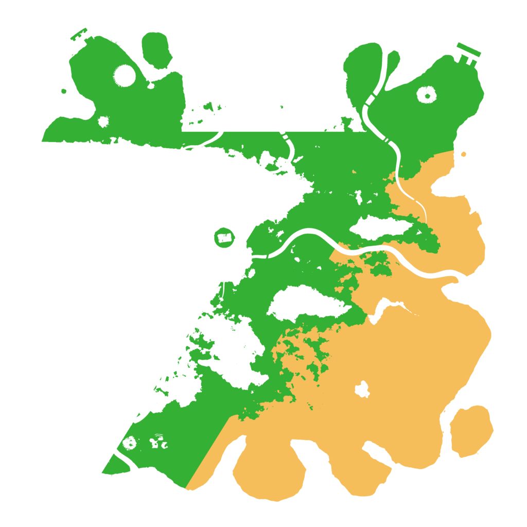 Biome Rust Map: Procedural Map, Size: 4250, Seed: 1289664250