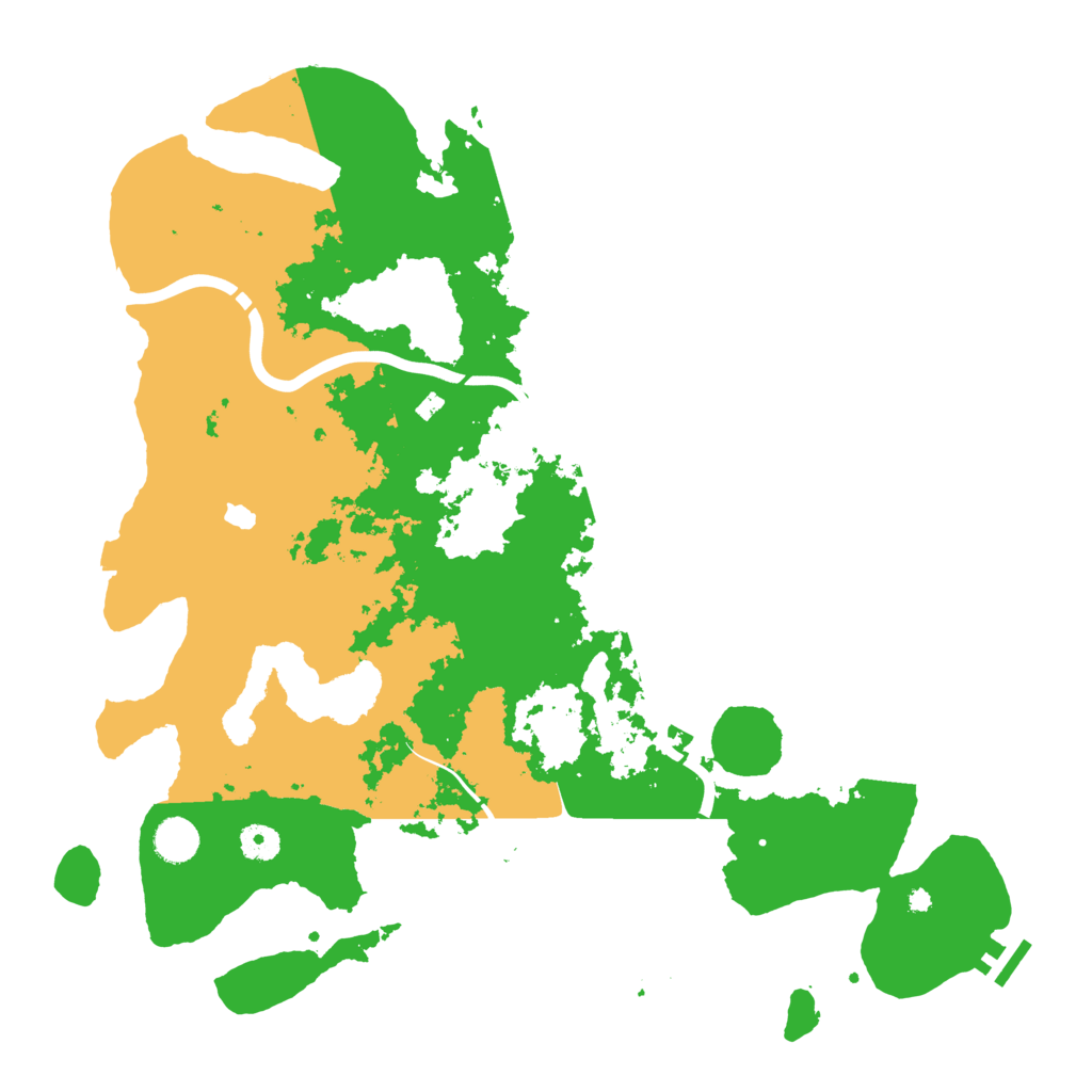 Biome Rust Map: Procedural Map, Size: 4250, Seed: 893304880