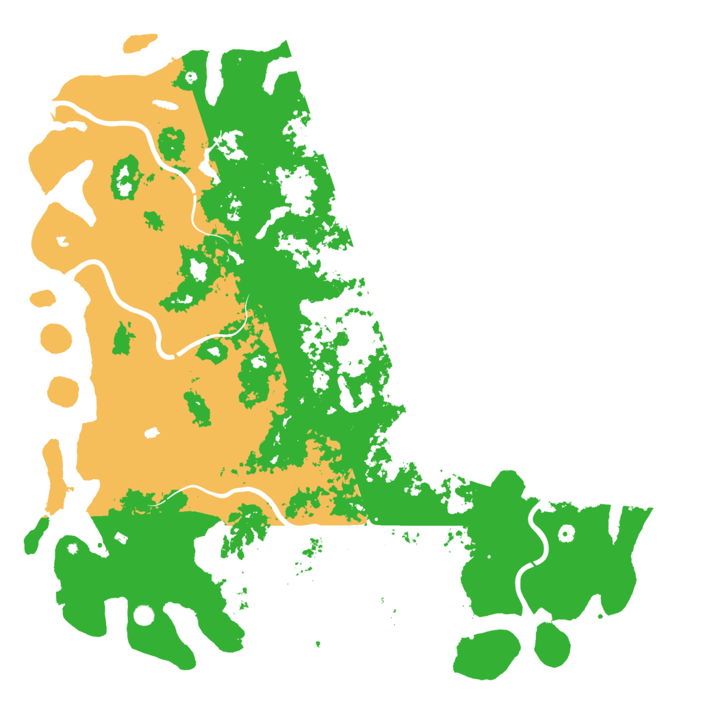 Biome Rust Map: Procedural Map, Size: 6000, Seed: 510633204