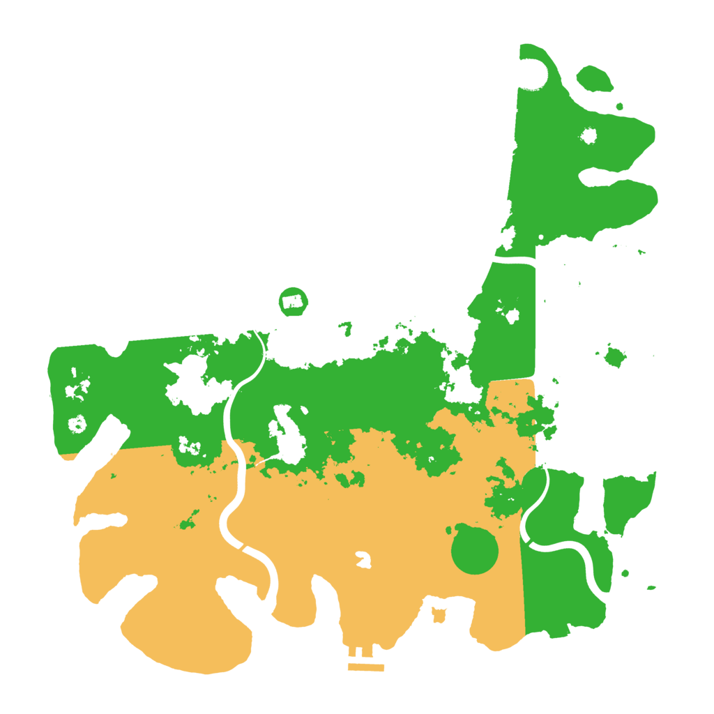 Biome Rust Map: Procedural Map, Size: 4000, Seed: 977974252