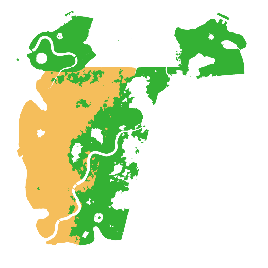 Biome Rust Map: Procedural Map, Size: 4300, Seed: 867545