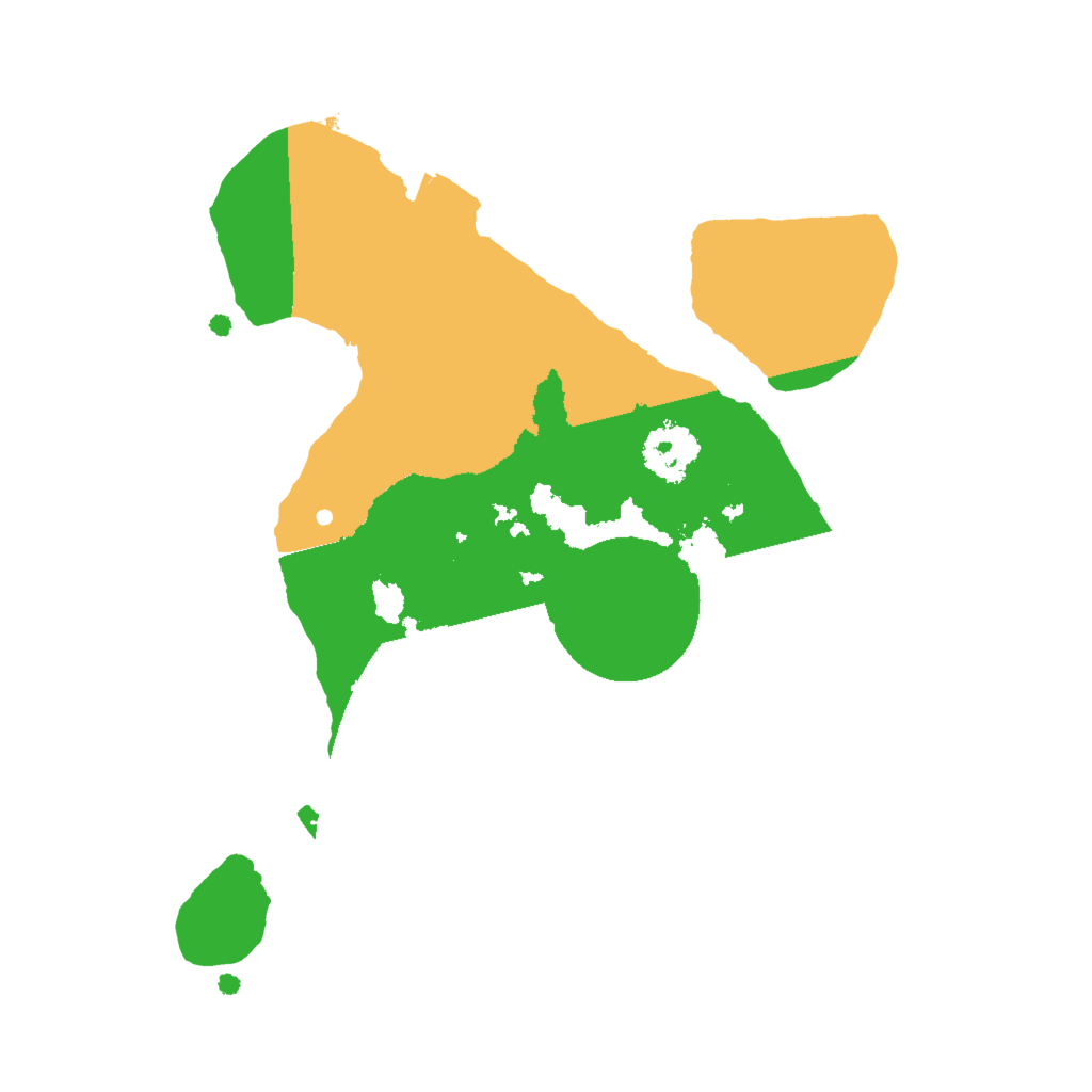 Biome Rust Map: Procedural Map, Size: 2000, Seed: 395830137