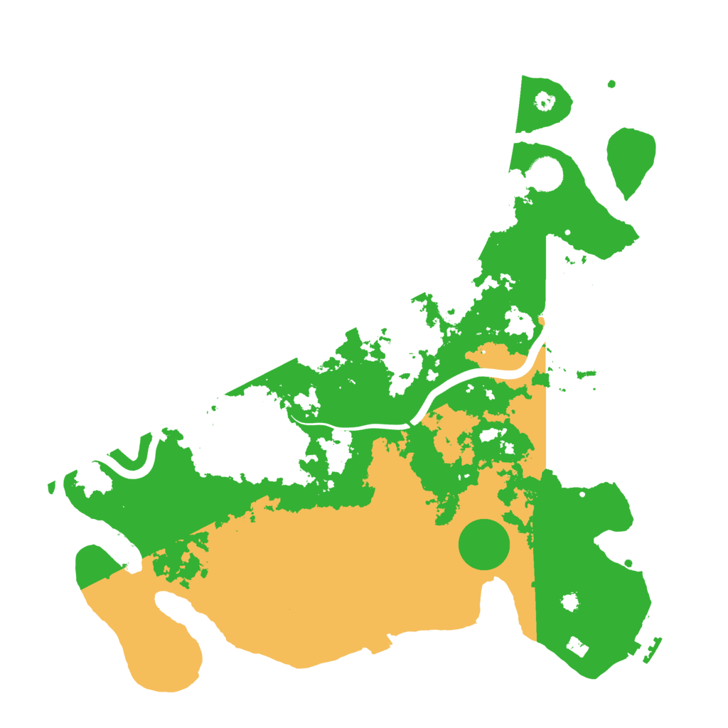 Biome Rust Map: Procedural Map, Size: 3750, Seed: 1591784877