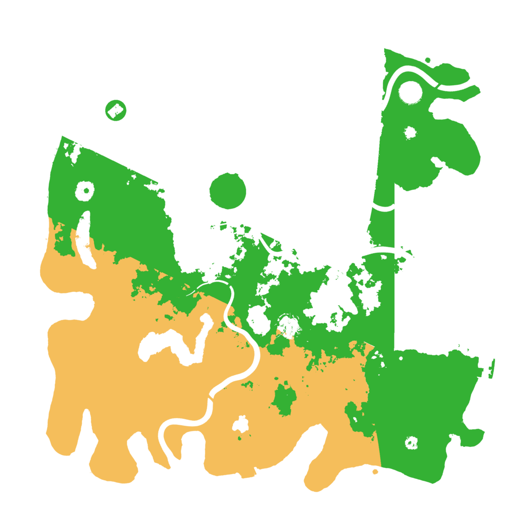 Biome Rust Map: Procedural Map, Size: 4000, Seed: 2012500907