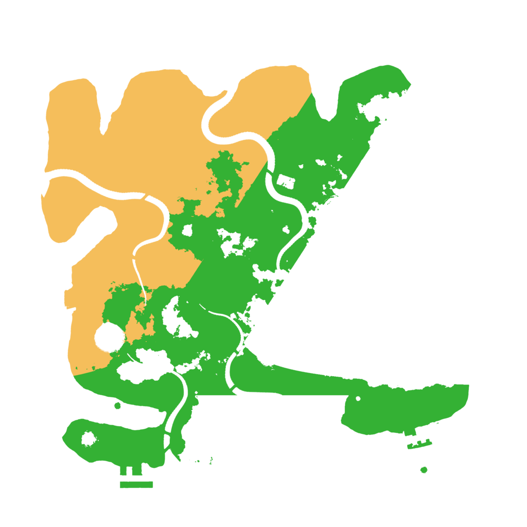 Biome Rust Map: Procedural Map, Size: 3250, Seed: 1597739111