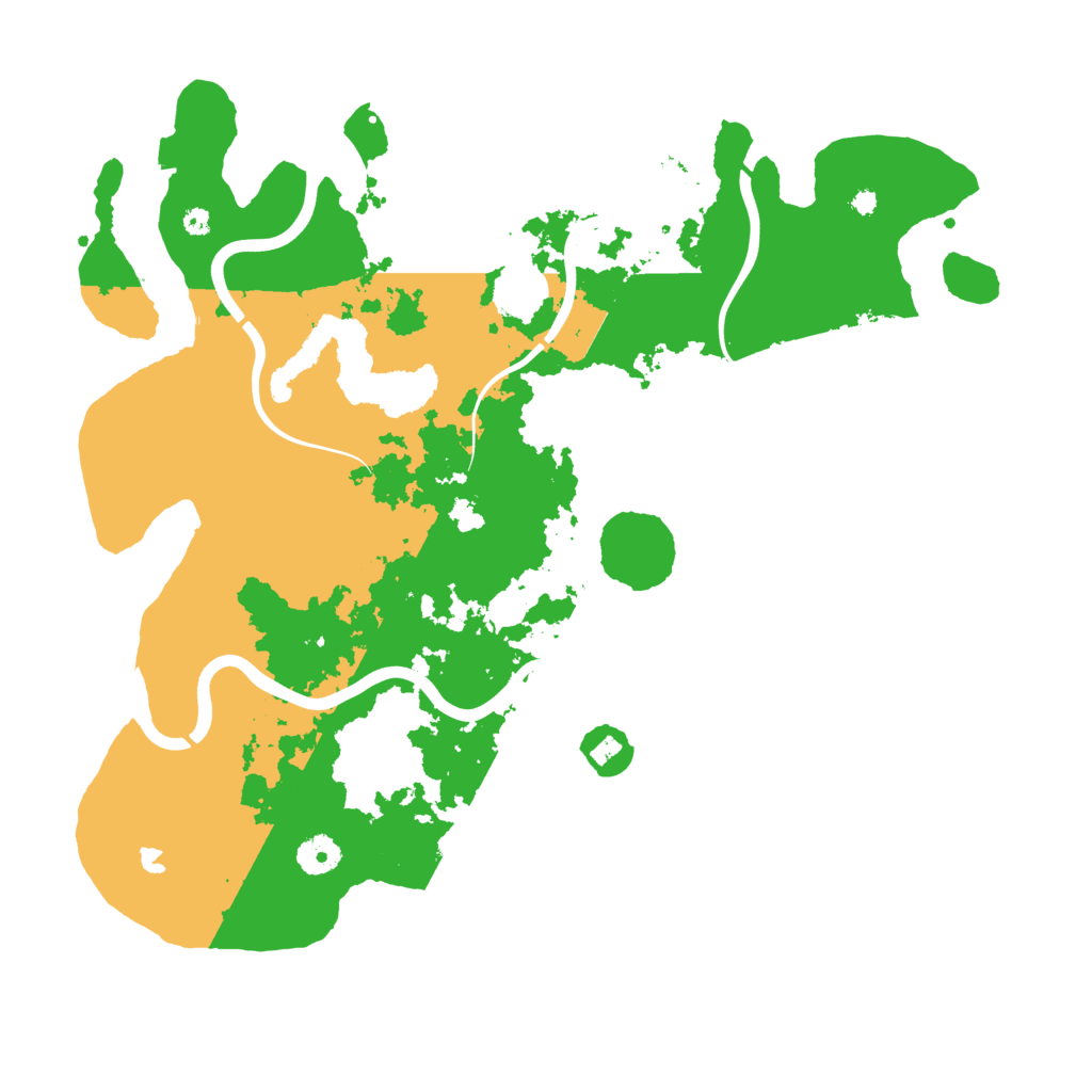 Biome Rust Map: Procedural Map, Size: 4000, Seed: 852428500