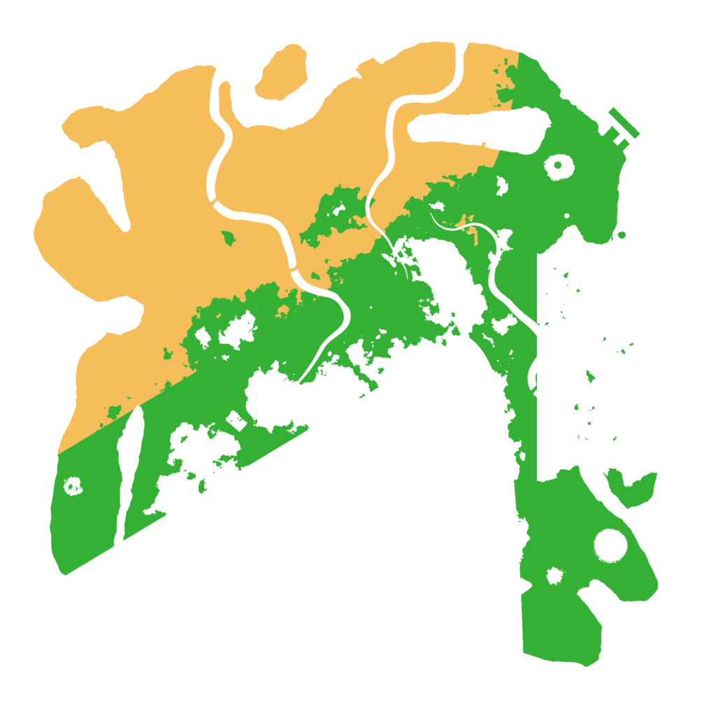 Biome Rust Map: Procedural Map, Size: 3850, Seed: 2251