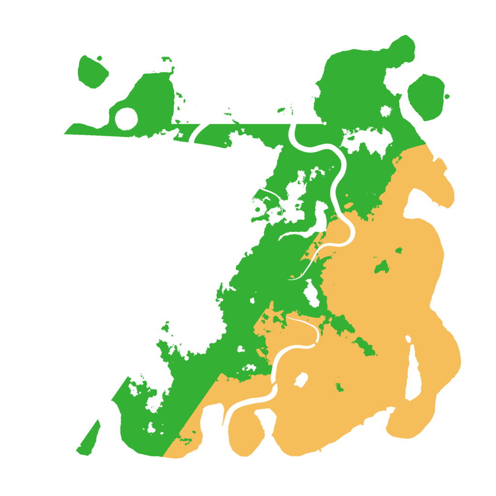 Biome Rust Map: Procedural Map, Size: 4000, Seed: 1295867660