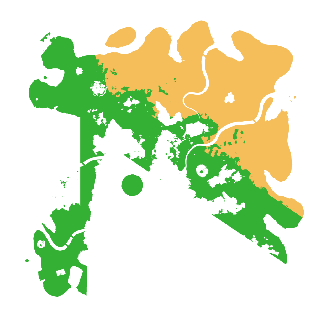 Biome Rust Map: Procedural Map, Size: 4000, Seed: 62617851