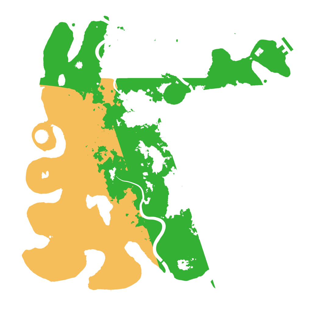 Biome Rust Map: Procedural Map, Size: 4000, Seed: 9973
