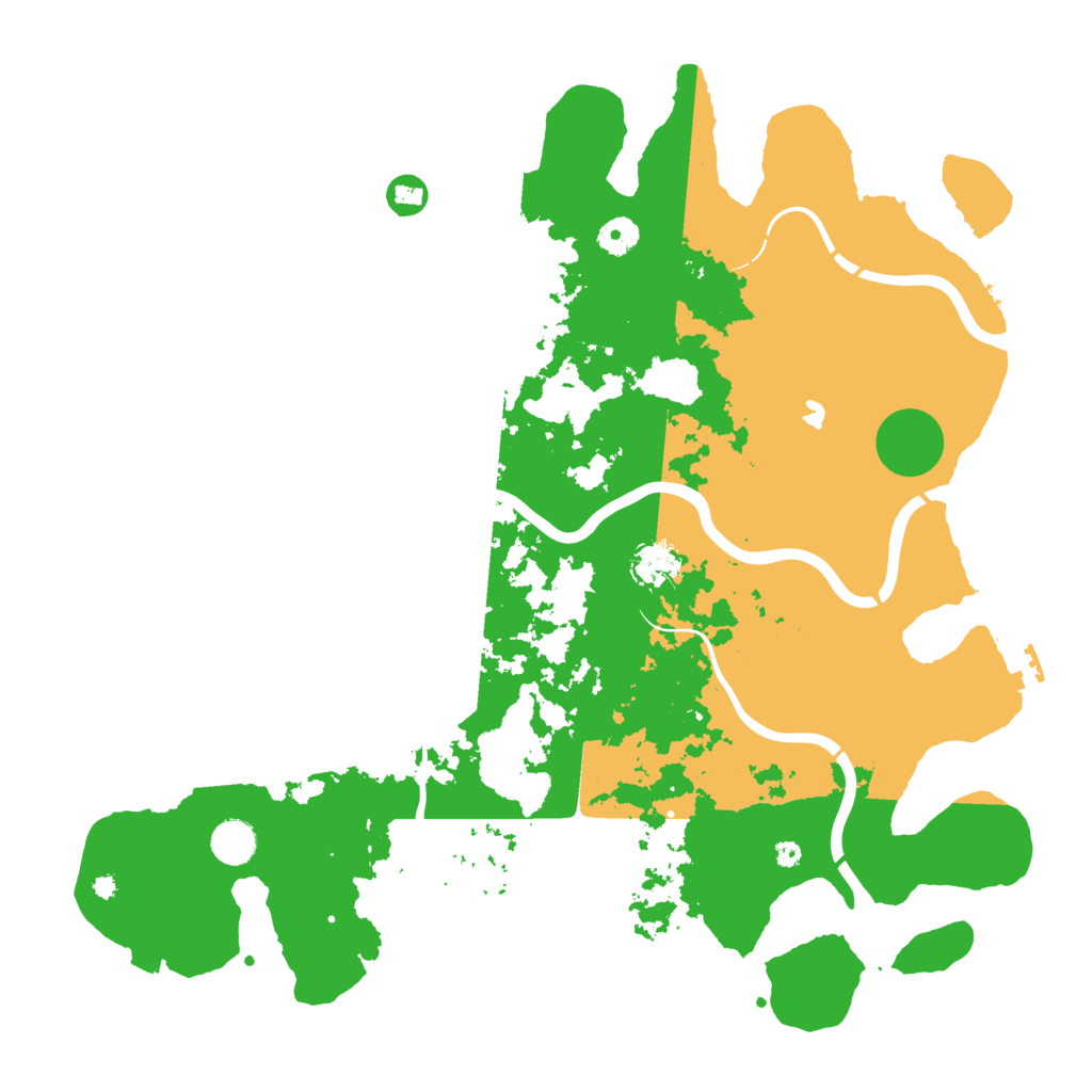 Biome Rust Map: Procedural Map, Size: 4250, Seed: 64209