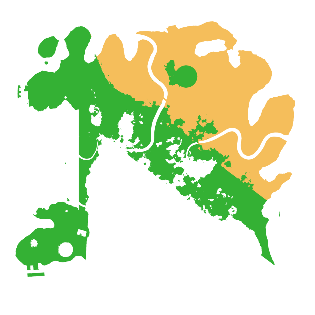 Biome Rust Map: Procedural Map, Size: 3750, Seed: 227642701