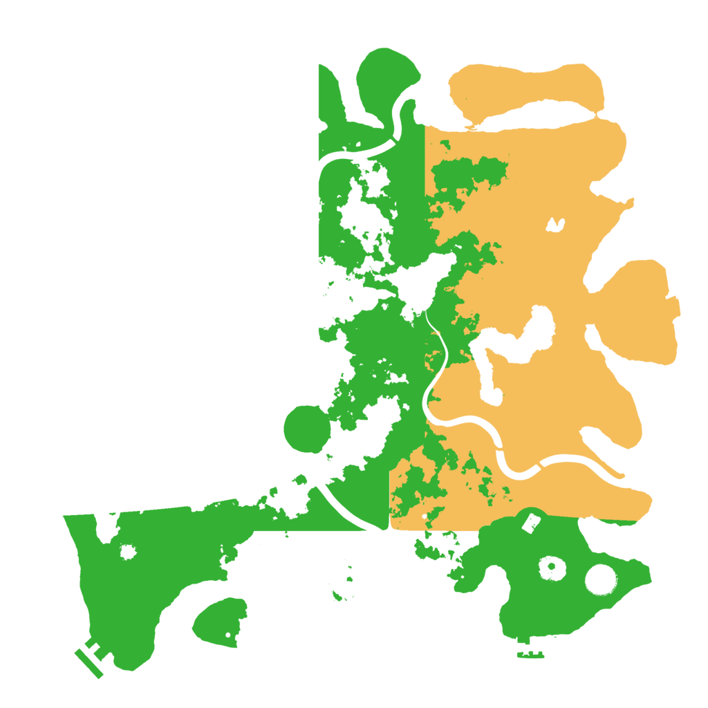 Biome Rust Map: Procedural Map, Size: 4000, Seed: 920174638