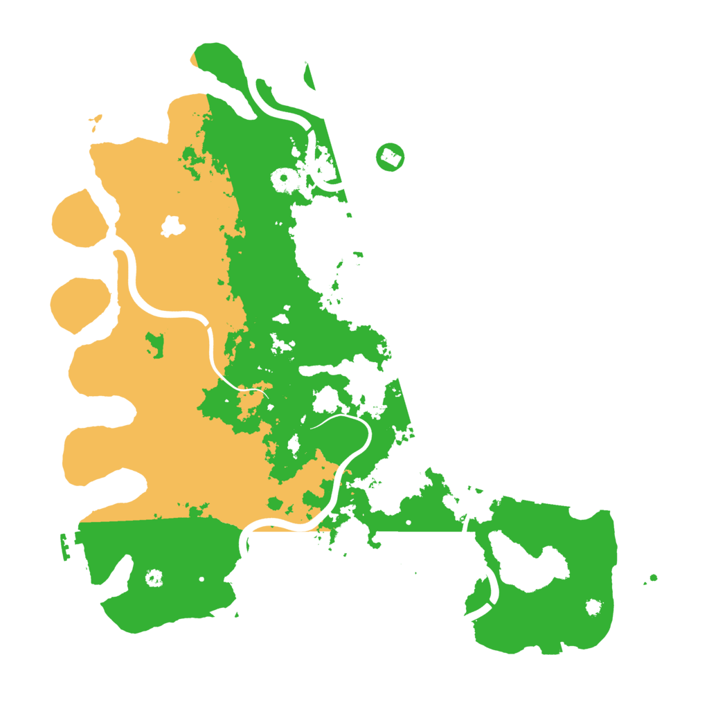Biome Rust Map: Procedural Map, Size: 4000, Seed: 1977505505