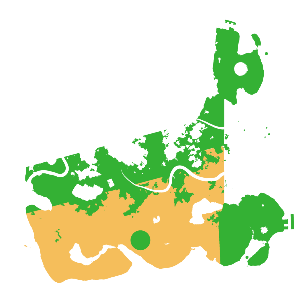 Biome Rust Map: Procedural Map, Size: 4000, Seed: 1977904999