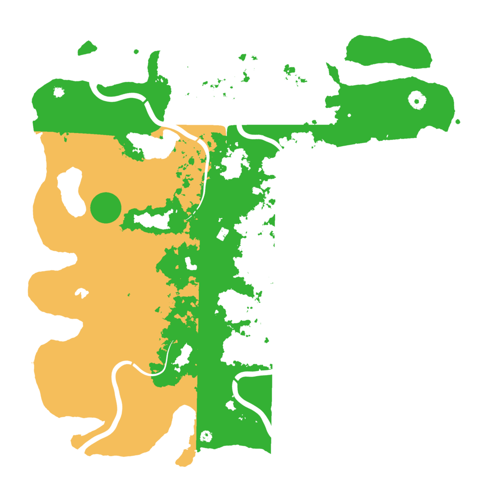 Biome Rust Map: Procedural Map, Size: 4250, Seed: 2076043328