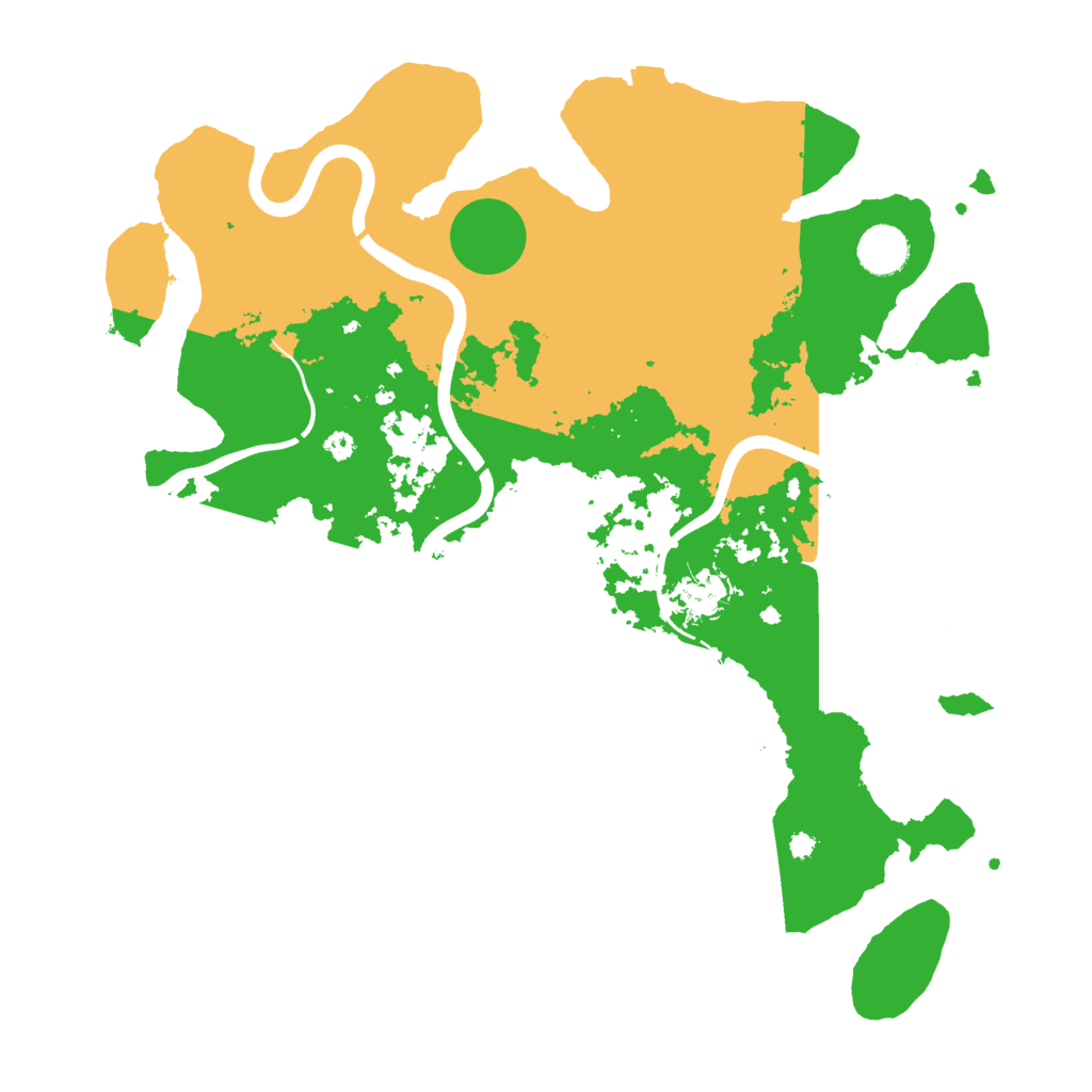 Biome Rust Map: Procedural Map, Size: 3800, Seed: 1802675795