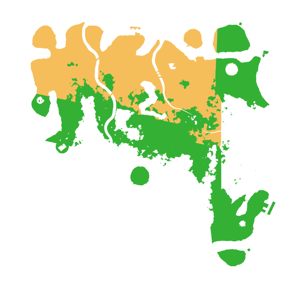 Biome Rust Map: Procedural Map, Size: 4250, Seed: 2083555192
