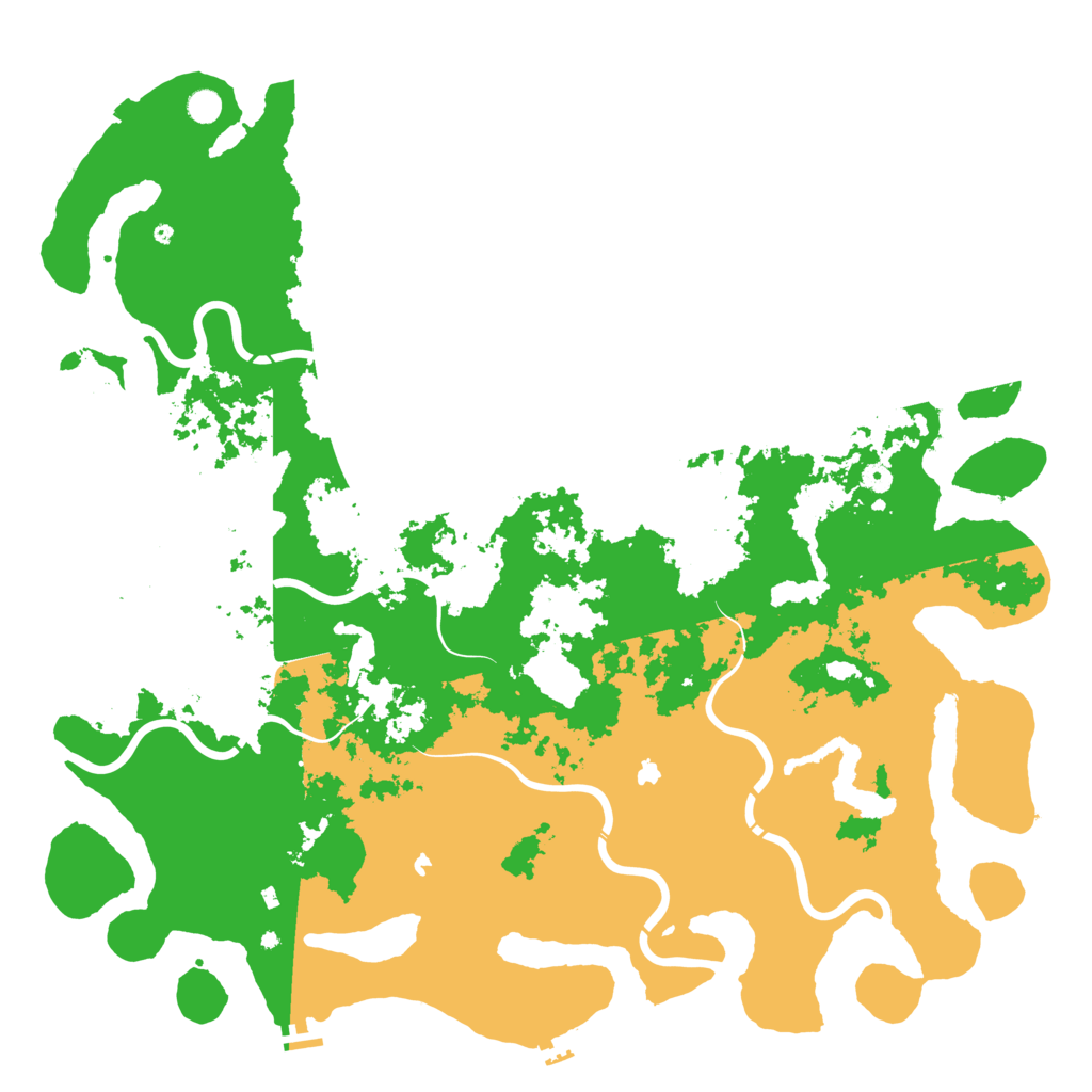 Biome Rust Map: Procedural Map, Size: 5600, Seed: 959861894