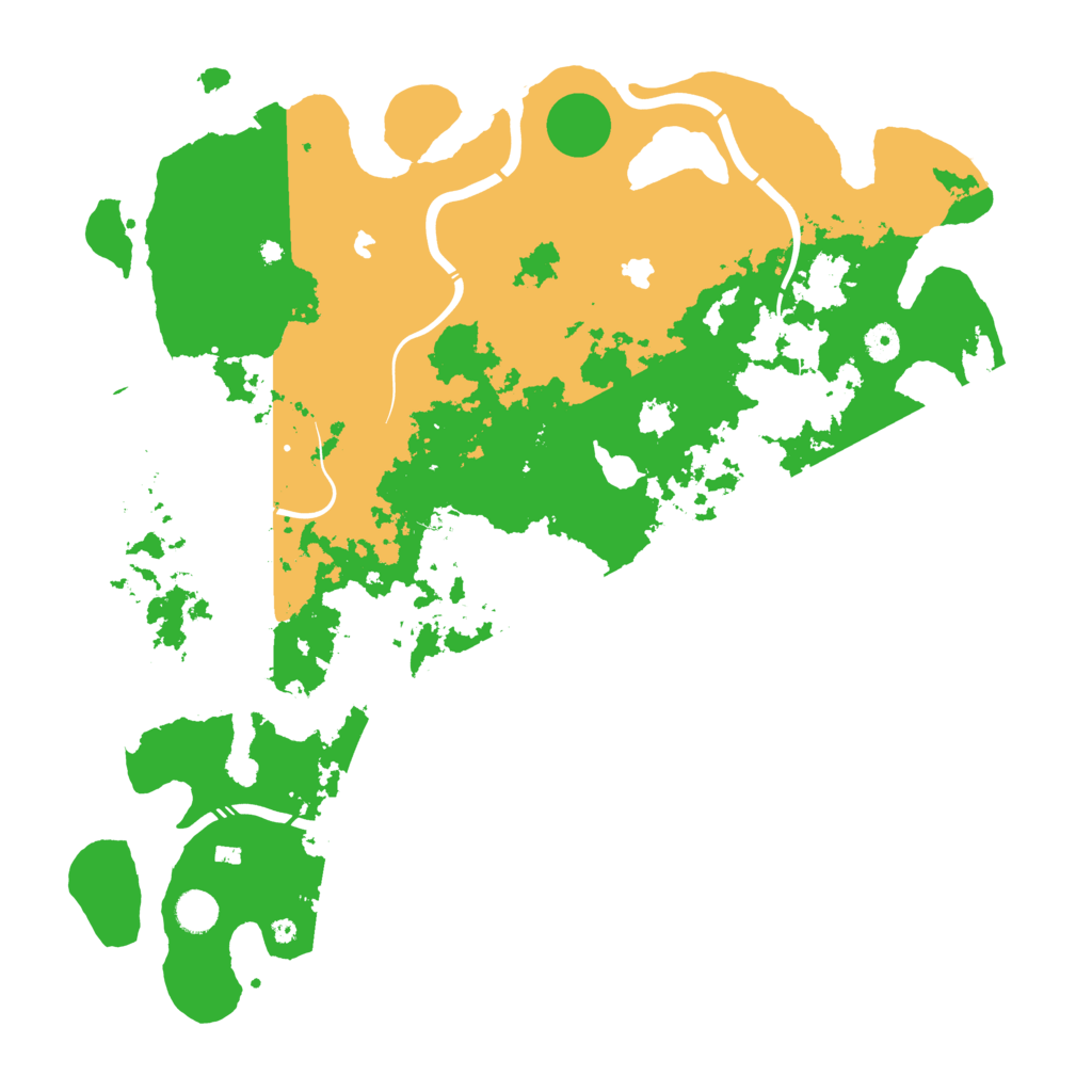 Biome Rust Map: Procedural Map, Size: 4500, Seed: 1737631274