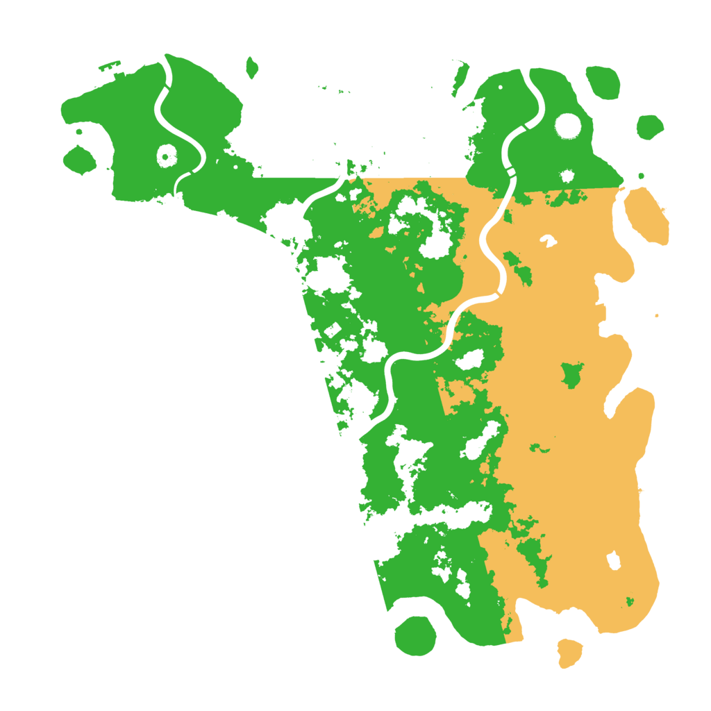 Biome Rust Map: Procedural Map, Size: 4800, Seed: 222526264