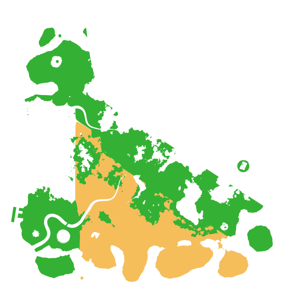 Biome Rust Map: Procedural Map, Size: 4000, Seed: 93025134