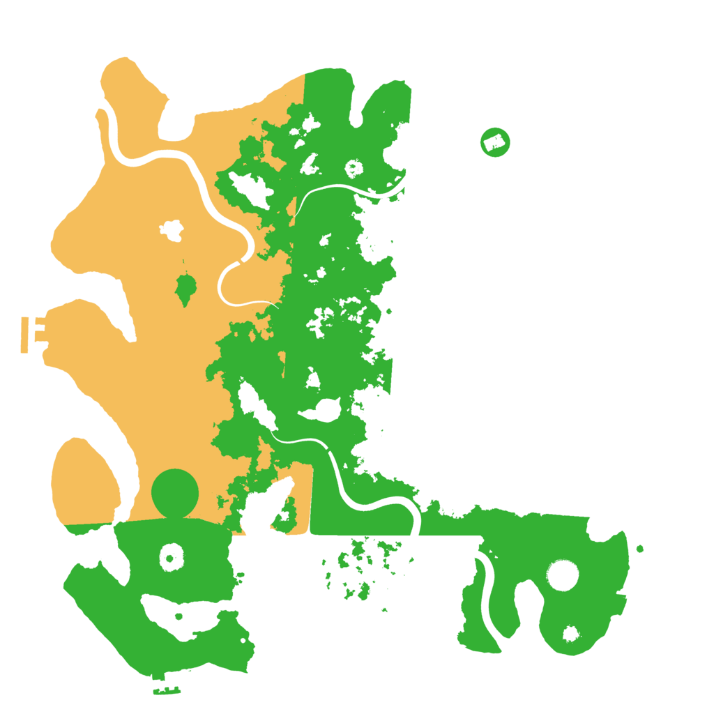 Biome Rust Map: Procedural Map, Size: 4000, Seed: 26020520