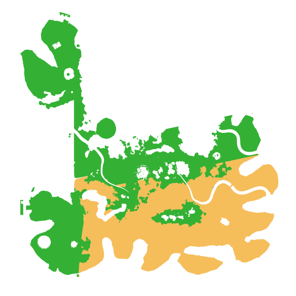 Biome Rust Map: Procedural Map, Size: 4000, Seed: 249267072