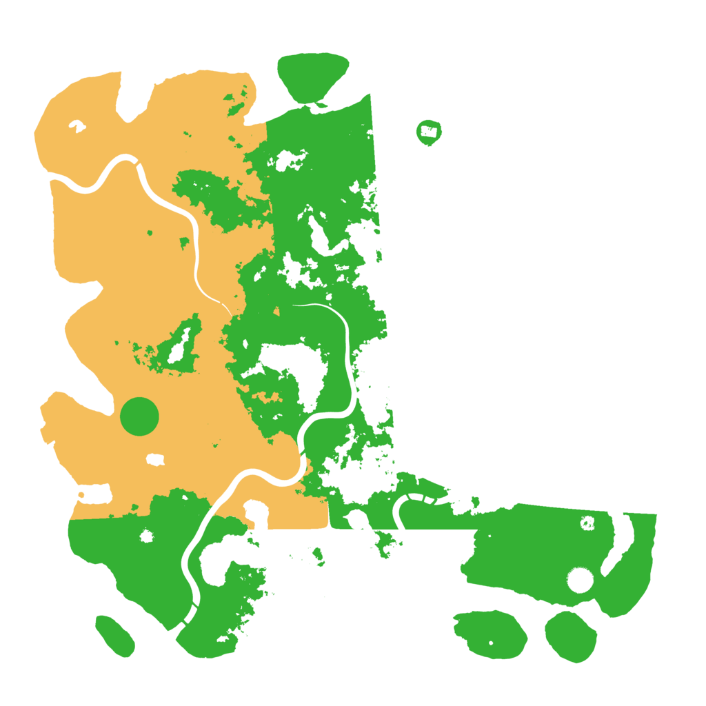 Biome Rust Map: Procedural Map, Size: 4800, Seed: 1123669742