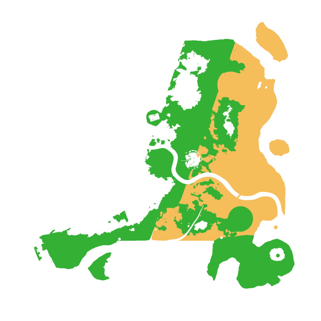 Biome Rust Map: Procedural Map, Size: 3400, Seed: 3455643