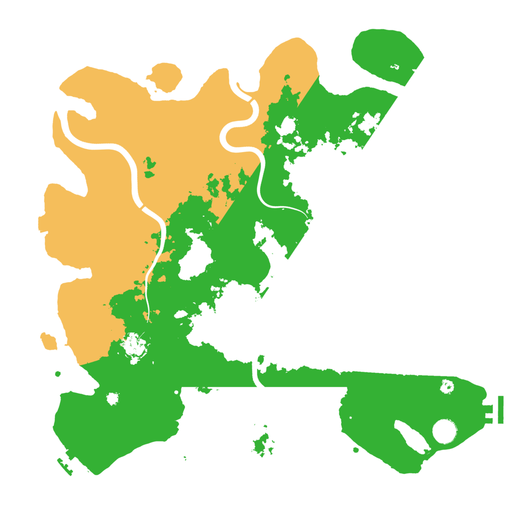 Biome Rust Map: Procedural Map, Size: 3750, Seed: 749327300