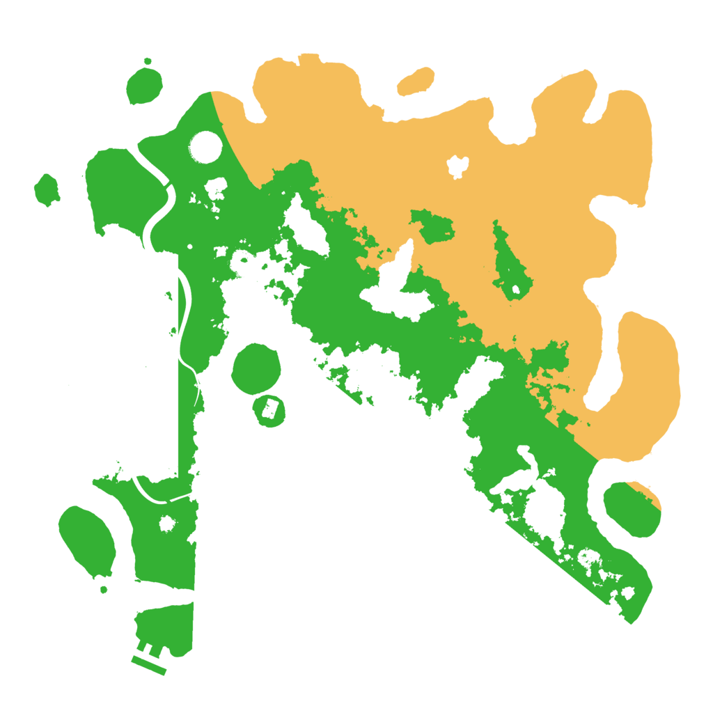 Biome Rust Map: Procedural Map, Size: 4000, Seed: 1267771341