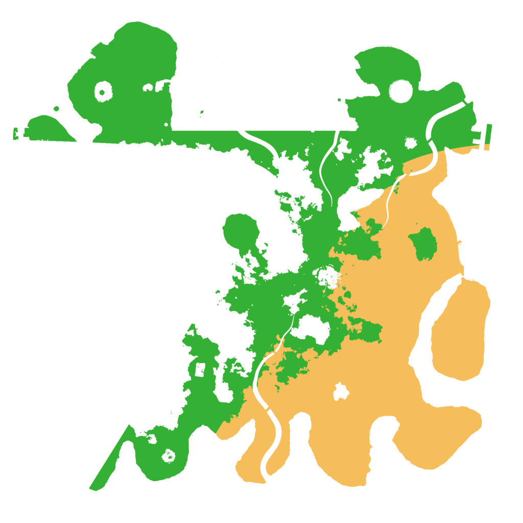 Biome Rust Map: Procedural Map, Size: 4000, Seed: 758946321