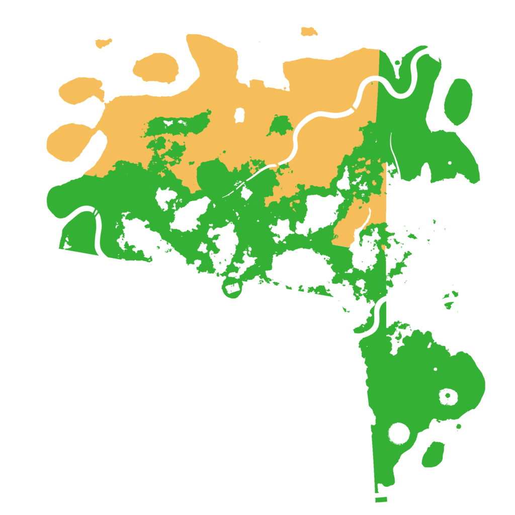 Biome Rust Map: Procedural Map, Size: 4250, Seed: 231604889